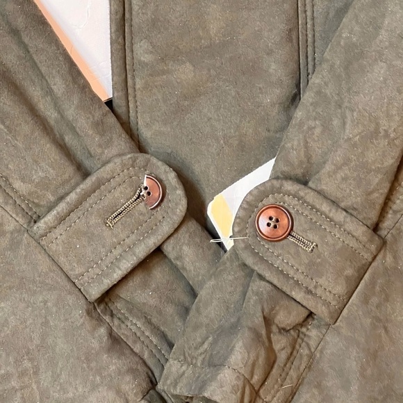 SALE 1/2 OFF Overcoat Top Coat Virgin Wool Cashmere‎ Blend ERES NWT 44R Chestnut - Picture 16 of 16